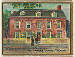 The "Yankee Doodle" House, from the "Historic Homes" series (T69), issued with Helmar Cigarettes by S. Anargyros Tobacco Company, S. Anargyros Tobacco Company  American, Commercial color lithograph