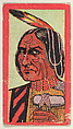 Catataugh, from the "Indian Series" (T74), issued with Burley Cubs Cigars and Sweetbriar Cigarettes by the Booker Tobacco Company, Booker Tobacco Company, Lynchburg, Virginia American, Commercial color lithograph