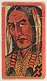 King Philip, from the "Indian Series" (T74), issued with Burley Cubs Cigars and Sweetbriar Cigarettes by the Booker Tobacco Company, Booker Tobacco Company, Lynchburg, Virginia American, Commercial color lithograph