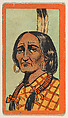 Little Turtle, from the "Indian Series" (T74), issued with Burley Cubs Cigars and Sweetbriar Cigarettes by the Booker Tobacco Company, Booker Tobacco Company, Lynchburg, Virginia American, Commercial color lithograph