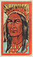 Logan, from the "Indian Series" (T74), issued with Burley Cubs Cigars and Sweetbriar Cigarettes by the Booker Tobacco Company, Booker Tobacco Company, Lynchburg, Virginia American, Commercial color lithograph