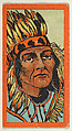 Nantaquas, from the "Indian Series" (T74), issued with Burley Cubs Cigars and Sweetbriar Cigarettes by the Booker Tobacco Company, Booker Tobacco Company, Lynchburg, Virginia American, Commercial color lithograph