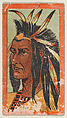 Opitchapon, from the "Indian Series" (T74), issued with Burley Cubs Cigars and Sweetbriar Cigarettes by the Booker Tobacco Company, Booker Tobacco Company, Lynchburg, Virginia American, Commercial color lithograph