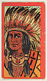Oppechancanough, from the "Indian Series" (T74), issued with Burley Cubs Cigars and Sweetbriar Cigarettes by the Booker Tobacco Company, Booker Tobacco Company, Lynchburg, Virginia American, Commercial color lithograph