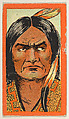 Osceola, from the "Indian Series" (T74), issued with Burley Cubs Cigars and Sweetbriar Cigarettes by the Booker Tobacco Company, Booker Tobacco Company, Lynchburg, Virginia American, Commercial color lithograph