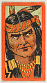 Pontiac, from the "Indian Series" (T74), issued with Burley Cubs Cigars and Sweetbriar Cigarettes by the Booker Tobacco Company, Booker Tobacco Company, Lynchburg, Virginia American, Commercial color lithograph