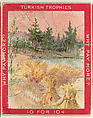 Landscape with Wheat in the Foreground, from the Jigsaw Puzzle Pictures series (T76) issued by Turkish Trophies Cigarettes, Turkish Trophies Cigarettes American, Commercial color lithograph