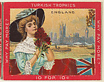 England, from the Jigsaw Puzzle Pictures series (T76) issued by Turkish Trophies Cigarettes, Turkish Trophies Cigarettes American, Commercial color lithograph