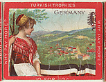 Germany, from the Jigsaw Puzzle Pictures series (T76) issued by Turkish Trophies Cigarettes, Turkish Trophies Cigarettes American, Commercial color lithograph
