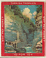 Ausable Chasm, New York, from the Jigsaw Puzzle Pictures series (T76) issued by Turkish Trophies Cigarettes, Turkish Trophies Cigarettes  American, Commercial color lithograph
