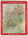 A Landscape with a Tree at Right, from the Jigsaw Puzzle Pictures series (T76) issued by Turkish Trophies Cigarettes, Turkish Trophies Cigarettes  American, Commercial color lithograph