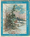 Trees in the Winter, from the Jigsaw Puzzle Pictures series (T76) issued by Turkish Trophies Cigarettes, Turkish Trophies Cigarettes  American, Commercial color lithograph