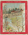 Landscape with a House in the Distance, from the Jigsaw Puzzle Pictures series (T76) issued by Turkish Trophies Cigarettes, Turkish Trophies Cigarettes  American, Commercial color lithograph