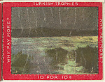 Marshy Landscape, from the Jigsaw Puzzle Pictures series (T76) issued by Turkish Trophies Cigarettes, Turkish Trophies Cigarettes American, Commercial color lithograph