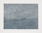 Nachtfahrt (Night Drive), Christiane Baumgartner (German, born Leipzig, 1967), Woodcut