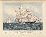 Clipper Ship "Sweepstakes", James E. Buttersworth  American, born England, Hand-colored lithograph