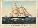 Clipper Ship "Flying Cloud", James E. Buttersworth  American, born England, Hand-colored lithograph