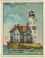 Execution Rocks Light, from the "Lighthouse Series" (T77), issued with Hassan Cigarettes by the American Tobacco Company, American Tobacco Company, Commercial color lithograph