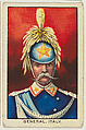 General, Italy, from the Military series (T79) issued by the American Tobacco Company, American Tobacco Company, Commercial color lithograph