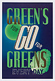 Green's Go for Greens Every Day, H. M. Stationery Office  British, Lithograph