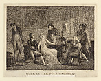 Quel est le plus heureux?, Marguerite Eléonore Lingée French, Engraving and etching