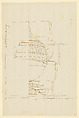 Design for an Urn with a Pointed Lid, Anonymous, French, 18th century  French, Pen and brown ink over leadpoint