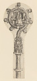 The Crozier, Martin Schongauer (German, Colmar ca. 1435/50–1491 Breisach), Engraving