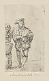Plate 31: Meat vendor, Simon Guillain II  French, Etching