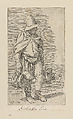 Plate 38: Vendor of fine ink, Simon Guillain II  French, Etching