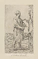 Plate 54: Lamb butcher, Simon Guillain II  French, Etching