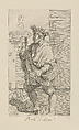 Plate 63: Postman, Simon Guillain II  French, Etching
