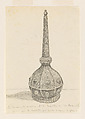 Rosewater Sprinkler, Olivier Bro de Comères  French, Graphite