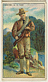 U.S. Army Infantry, from the "Military Series" (T81a), issued by Recruit Little Cigars, Recruit Little Cigars  American, Commercial color lithograph