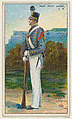 U.S. Army West Point Cadet, from the "Military Series" (T81a), issued by Recruit Little Cigars, Issued by Recruit Little Cigars, Commercial color lithograph