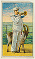U.S. Navy Bugler, from the "Military Series" (T81a), issued by Recruit Little Cigars, Recruit Little Cigars  American, Commercial color lithograph