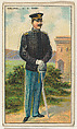U.S. Army Colonel, from the "Military Series" (T81b), issued by Recruit Little Cigars, Recruit Little Cigars  American, Commercial color lithograph
