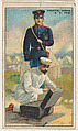 U.S. Army Hospital Corps, from the "Military Series" (T81b), issued by Recruit Little Cigars, Recruit Little Cigars  American, Commercial color lithograph
