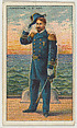 U.S. Navy Commander, from the "Military Series" (T81b), issued by Recruit Little Cigars, Recruit Little Cigars  American, Commercial color lithograph
