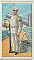 U.S. Navy Marine, from the "Military Series" (T81b), issued by Recruit Little Cigars, Recruit Little Cigars  American, Commercial color lithograph
