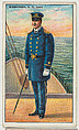 U.S. Navy Midshipman, from the "Military Series" (T81b), issued by Recruit Little Cigars, Recruit Little Cigars  American, Commercial color lithograph