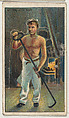 U.S. Navy Stoker, from the "Military Series" (T81b), issued by Recruit Little Cigars, Recruit Little Cigars  American, Commercial color lithograph