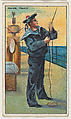 French Sailor, from the "Military Series" (T81b), issued by Recruit Little Cigars, Recruit Little Cigars  American, Commercial color lithograph