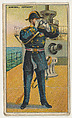 German Admiral, from the "Military Series" (T81b), issued by Recruit Little Cigars, Recruit Little Cigars  American, Commercial color lithograph