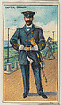 German Captain, from the "Military Series" (T81b), issued by Recruit Little Cigars, Recruit Little Cigars  American, Commercial color lithograph