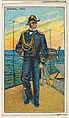 Italian Admiral, from the "Military Series" (T81b), issued by Recruit Little Cigars, Recruit Little Cigars  American, Commercial color lithograph