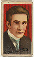 Francis Ford, from the "Movie Stars" series (T82), issued with Recruit Little Cigars, Athletic Little Cigars, and Coupon Cigarettes by Liggett & Myers Tobacco Company, Liggett & Myers Tobacco Company American, Commercial color lithograph