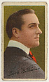 Earle Williams, from the "Movie Stars" series (T82), issued with Recruit Little Cigars, Athletic Little Cigars, and Coupon Cigarettes by Liggett & Myers Tobacco Company, Liggett & Myers Tobacco Company  American, Commercial color lithograph