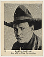 Dustin Farnum, Star of Fox Film Corporation, from the "Movie Stars" series (T83), issued with Egyptian Prettiest Cigarettes by Schinasi Brothers Tobacco Company, Schinasi Brothers Tobacco Company  American, Commercial photolithograph