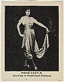 Irene Castle, Starring in Hodkinson Pictures, from the "Movie Stars" series (T83), issued with Egyptian Prettiest Cigarettes by Schinasi Brothers Tobacco Company, Schinasi Brothers Tobacco Company  American, Commercial photolithograph