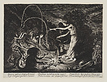 The Sorceress, Jan van de Velde II  Dutch, Engraving